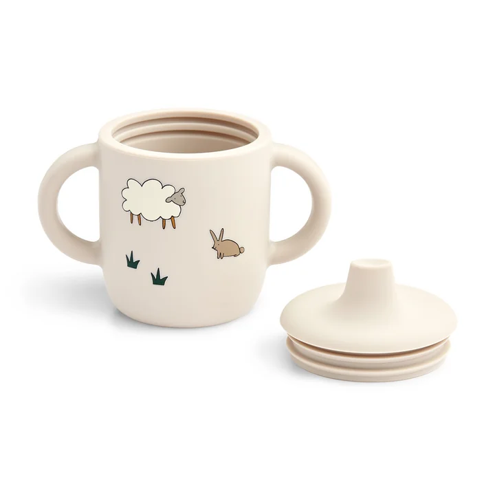 LIEWOOD - Neil Silikon Trinklerntasse, sandy