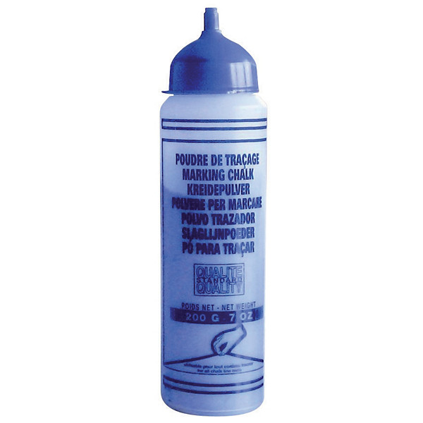 Poudre de traçage bleue pour cordeau 200 g