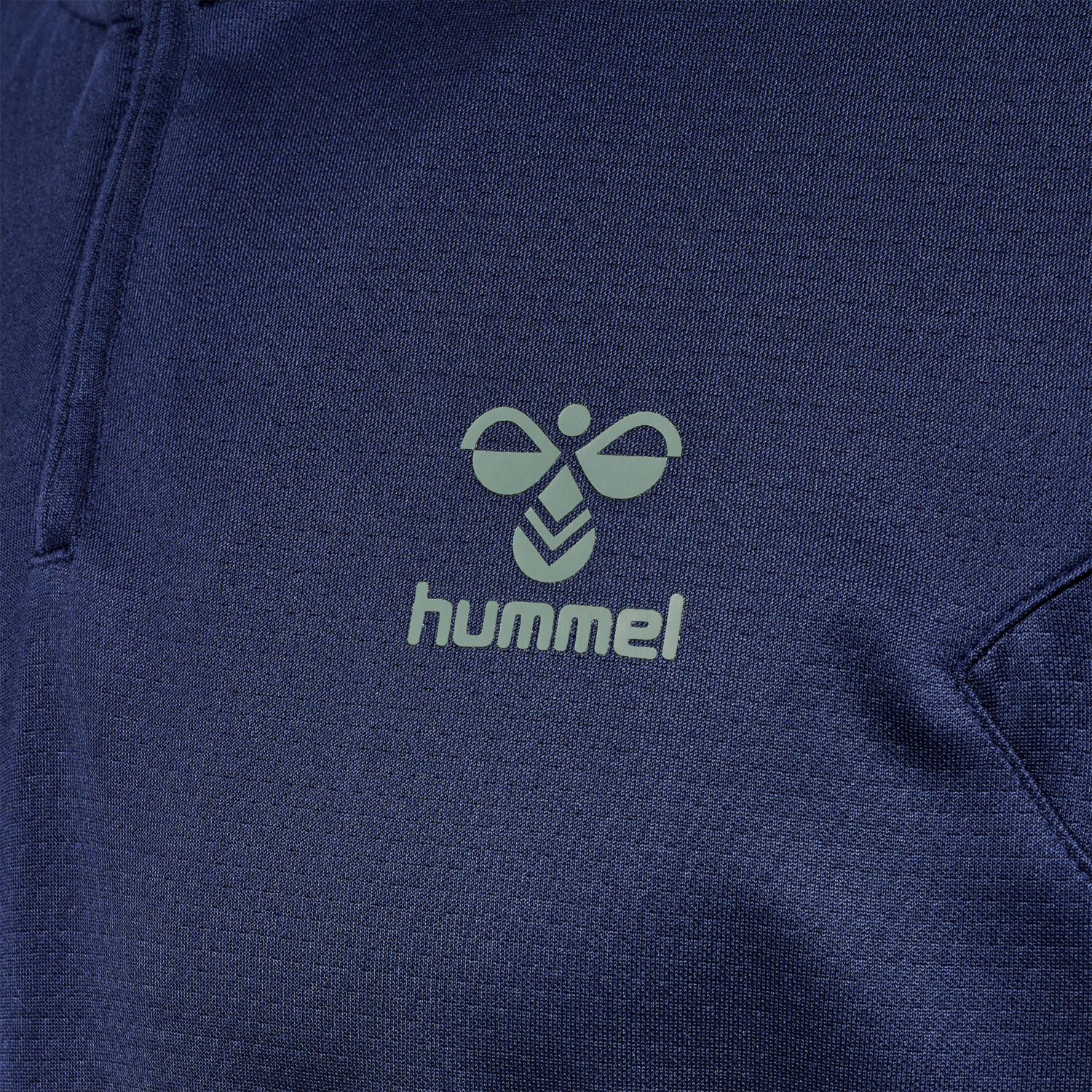 hmlSTALTIC POLY HALF ZIP L/S
