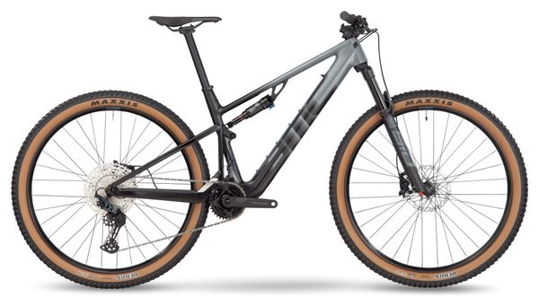 VTT Électrique Tout-Suspendu BMC Fourstroke AMP LT Three Shimano SLX 12V 360 Wh 29'' Gris Iron Noir - Produit Reconditionné