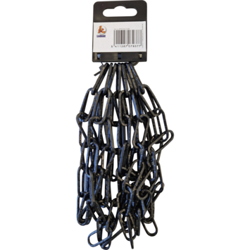 Sierketting nr. 9000 zwart 2,5 meter