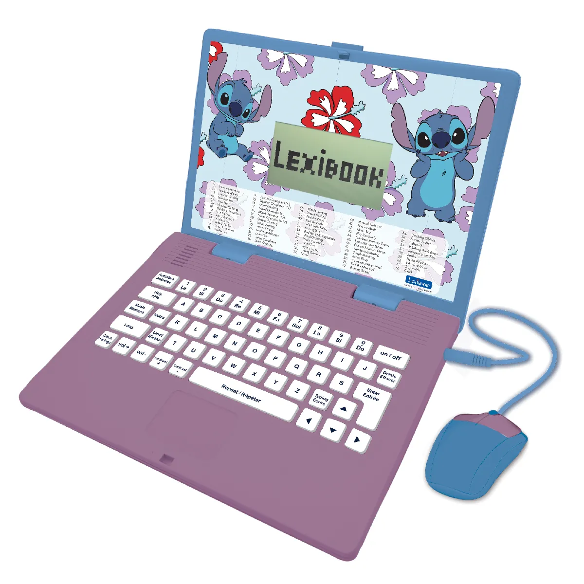 Lexibook Ordinateur Educatif Stitch Bilingue