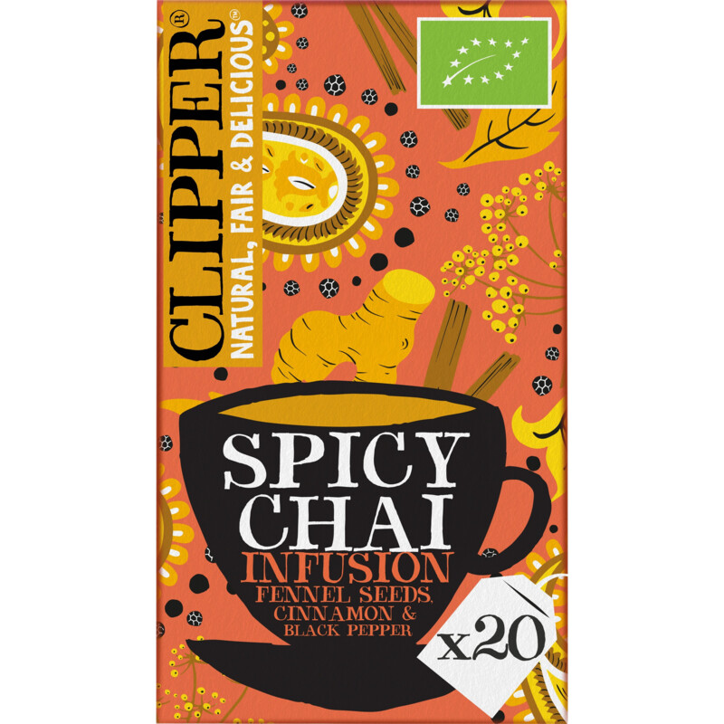 Clipper Spicy chai organic infusion