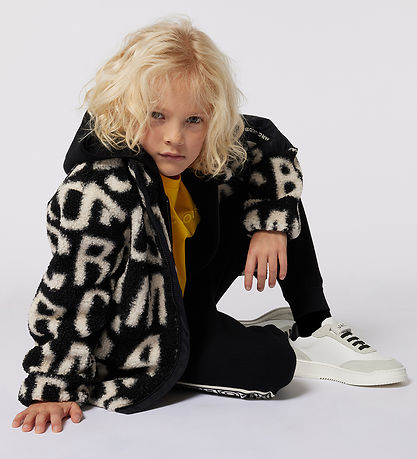Little Marc Jacobs Fleecejakke - Sort/Hvid