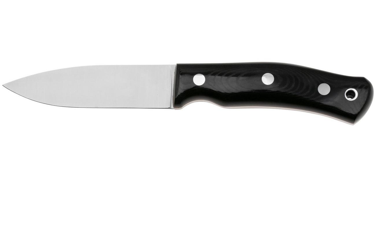 Casström No. 10 Swedish Forest Knife Flat 14120, 14C28N Black G10 Kydex, bushcraftmes