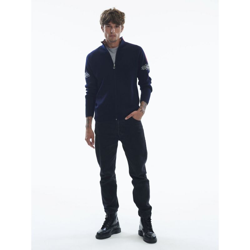 Spirit Masculine Jacket - Pull en laine mérinos homme
