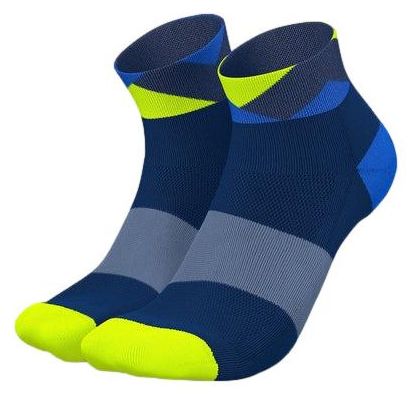 Chaussettes Running Incylence Peaks Short Bleu marine/Inferno