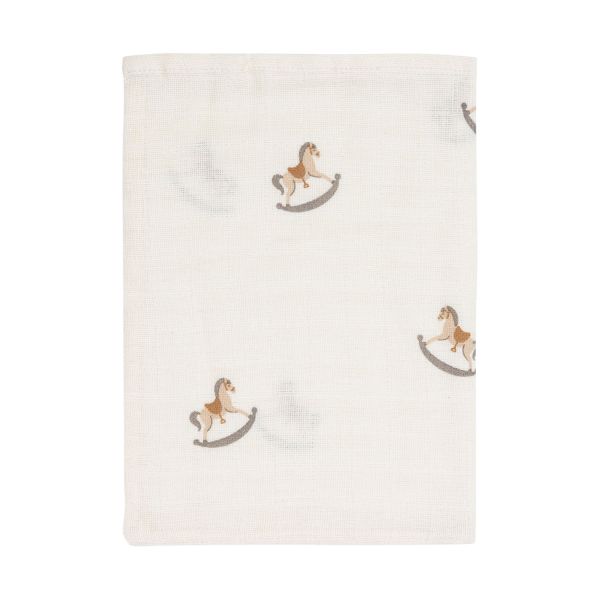 Jollein Nostalgic Ride Washandje - 3 Pack - 15 x 20 cm - Hydrofiel