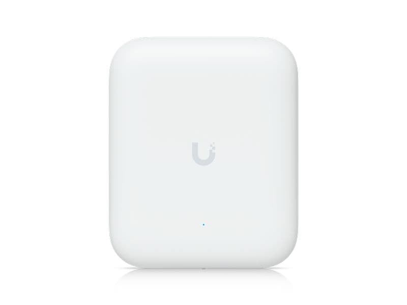 Ubiquiti Outdoor Access Point U7 Pro Outdoor Allwettertauglicher IP67 WiFi 7 AP mit 6 räumlichen Streams, integrierter direktionaler Superantenne und schwenkbarer Halterung