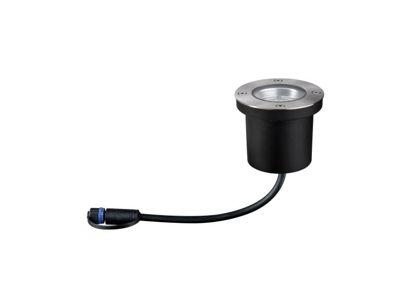 Paulmann Gartenspot Plug & Shine Rund, 3000 K Runde Bodeneinbauleuchte für das Plug & Shine System