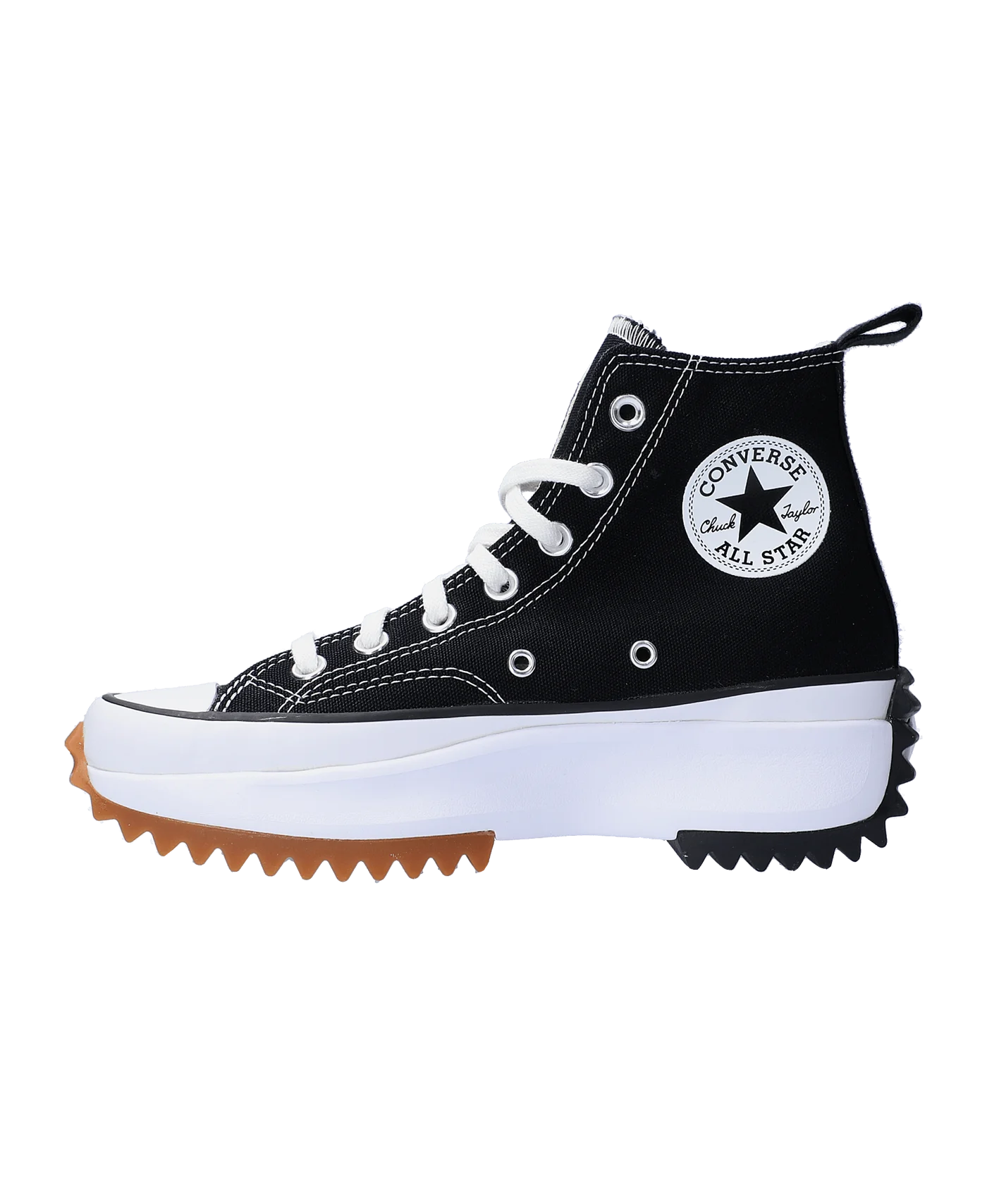 Converse Run Star Hike HI Damen Schwarz