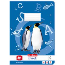 Cahier x.book, A4, linéature dm / ligne