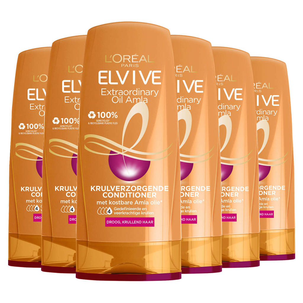 Extraordinary Oil Krulverzorging conditioner - 6 x 200 ml - voordeelverpakking