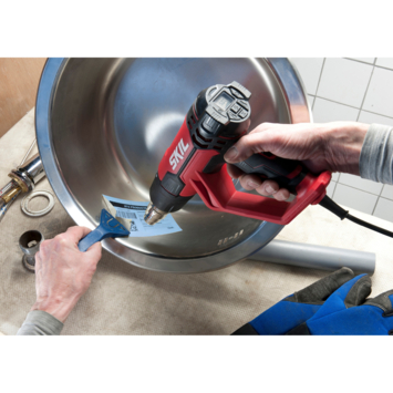 SKIL heteluchtpistool 8040GA 2000W LCD display + 4 opzetstukken