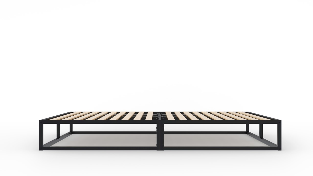 Original Metalen Bed zwart