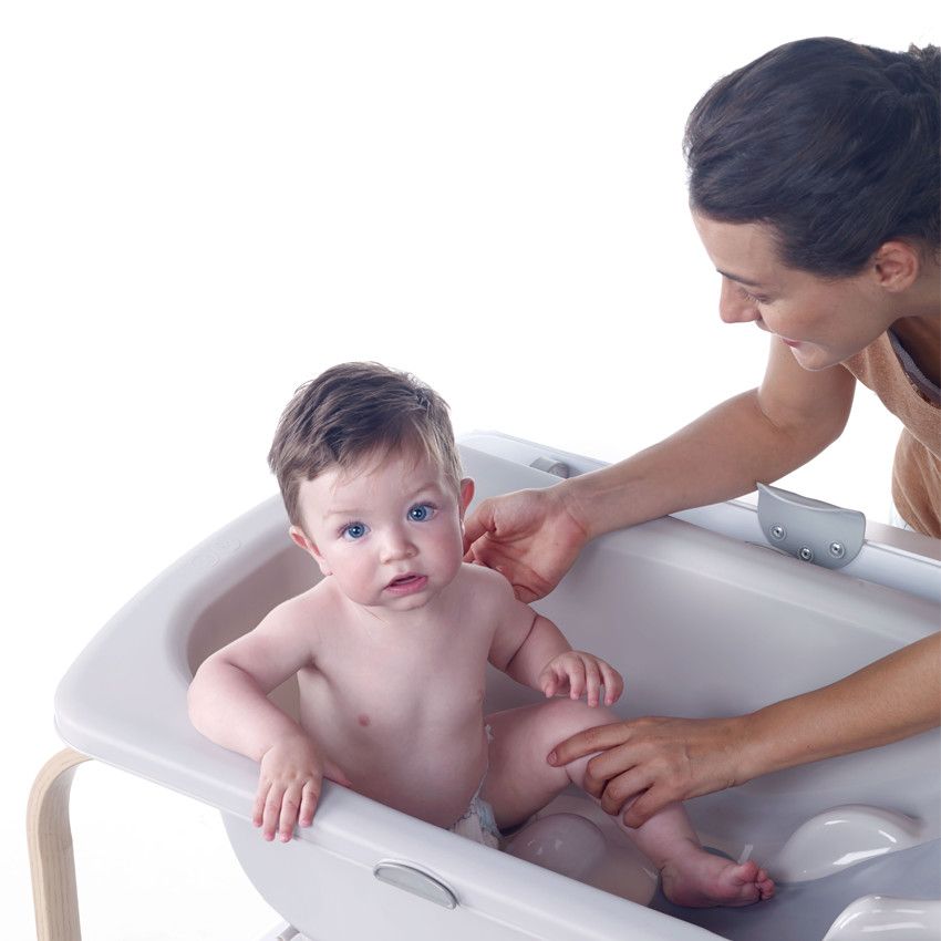 Table à langer baignoire Flip Pale - Ecru