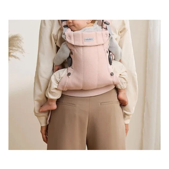 Porte-bébé Harmony   Tissé chiné / rose clair        de               BabyBjörn