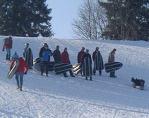 Airboarding-Kurs in Feldberg als Geschenk