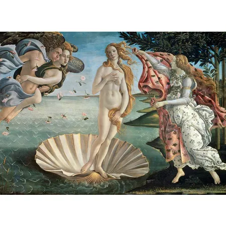 Eurographics Die Geburt der Venus von Sandro Botticelli, 1000 Teile