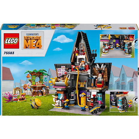 LEGO Minions og Grus familiepalæ 75583