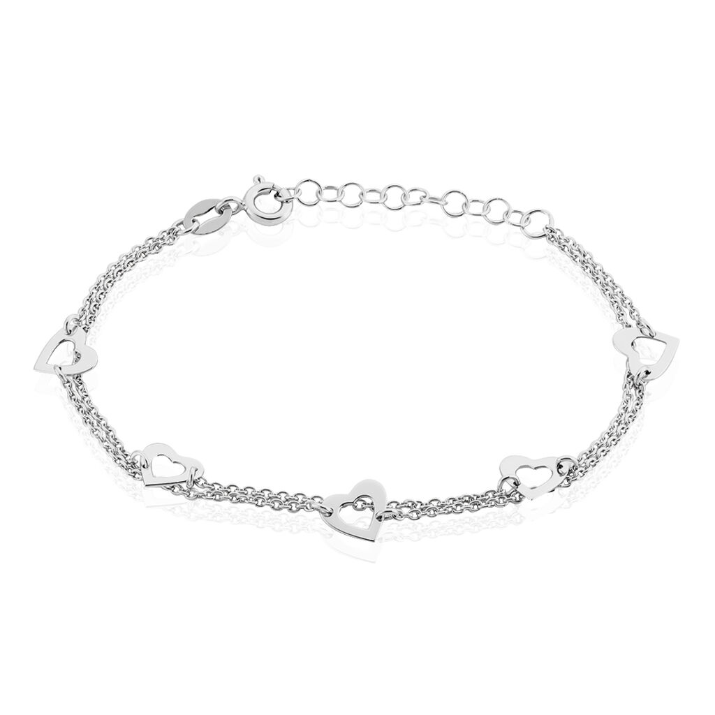 Bracelet Argent Blanc Suzy