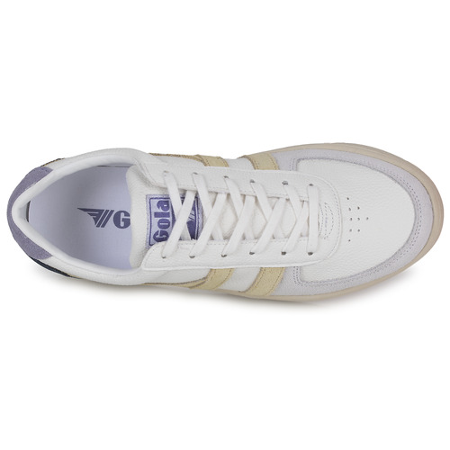 Gola - GRANDSLAM TRIDENT - Blanc / Jaune / Lila