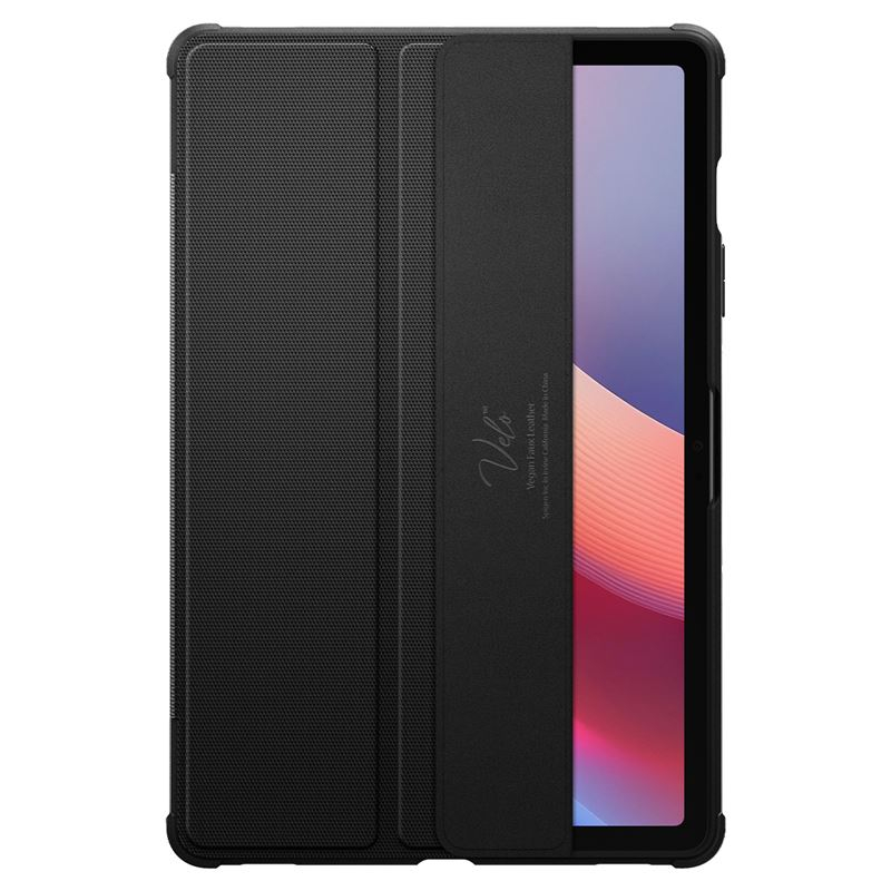 Samsung Galaxy Tab S10 FE / Tab S9 FE / S9 Rugged Armor Pro Leder Hardcase Tasche (ACS09380) - Schwarz (Matt)