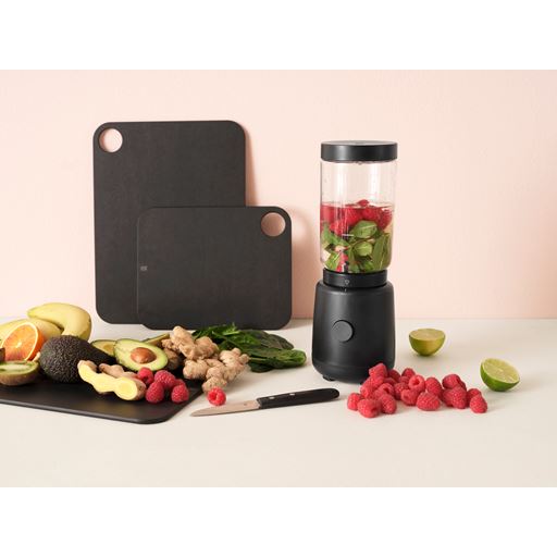 RIG-TIG by Stelton Cut-It Skærebræt, Sort, 18,7x23,5 cm