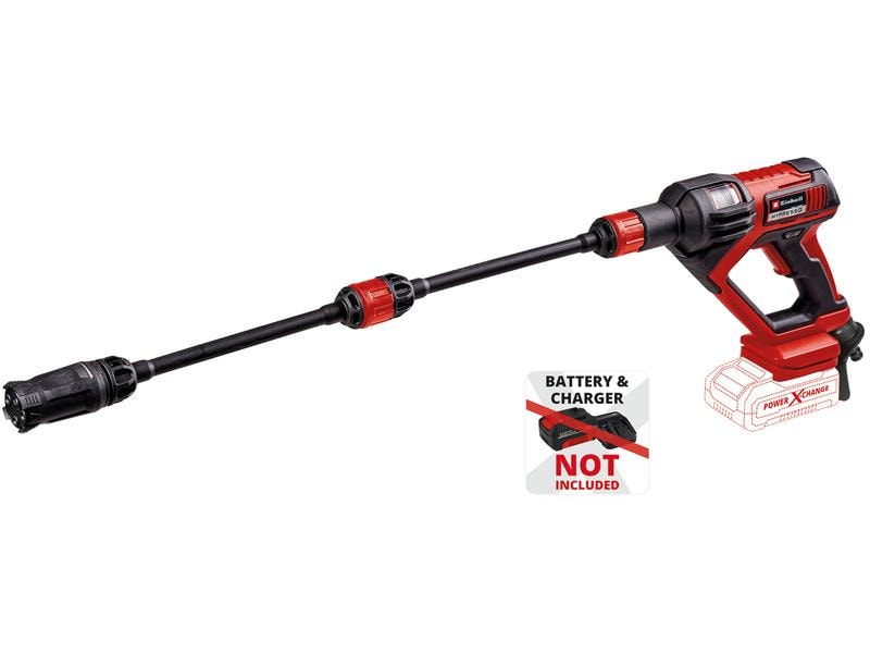 Einhell Akku-Druckreiniger Hypresso 18/24 Li-Solo Akku-Druckreinigungspistole für kabellose Reinigung und Bewässerungsflexibilität
