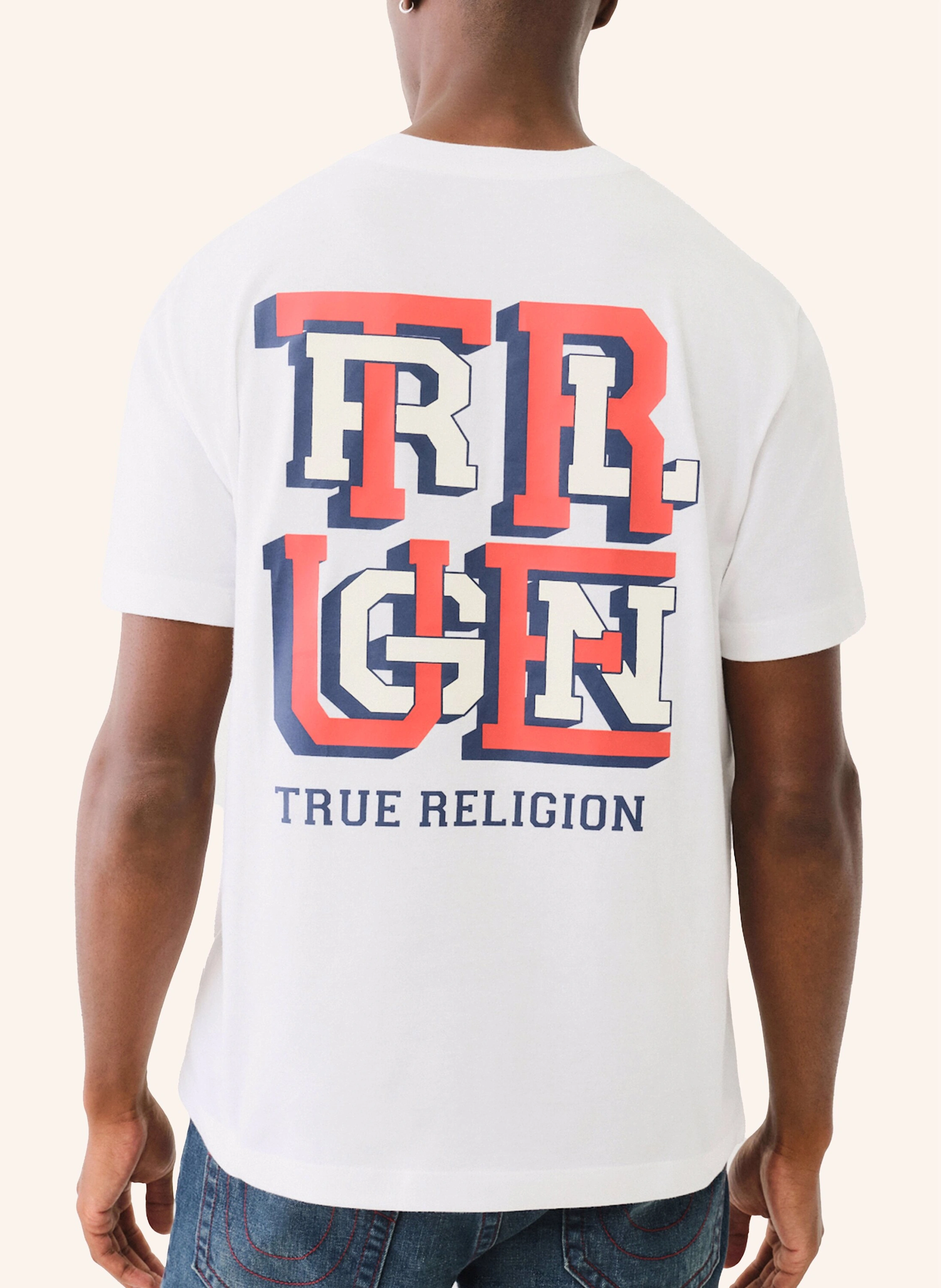 TRUE RELIGION T-Shirt HIGH DENSITY