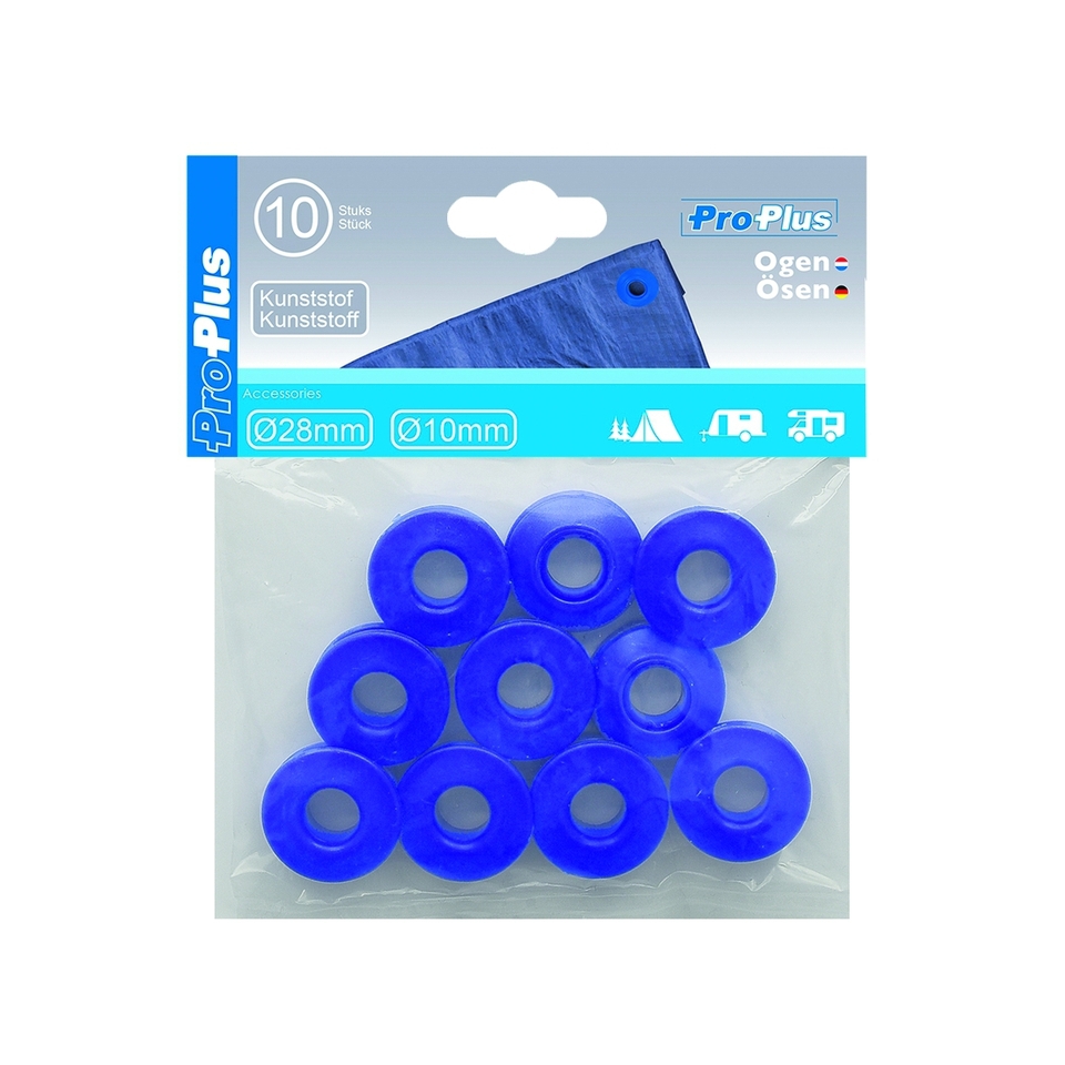 Kunststoffösen-Set Ø10mm 10 Stk