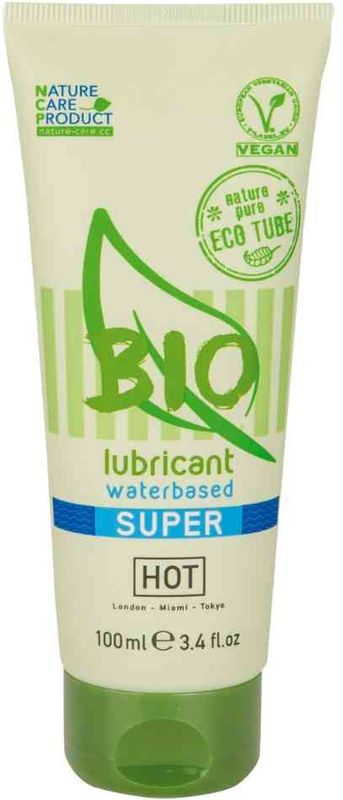 BIO Super Glijmiddel - Waterbasis - 100ml - Organisch - Veganistisch