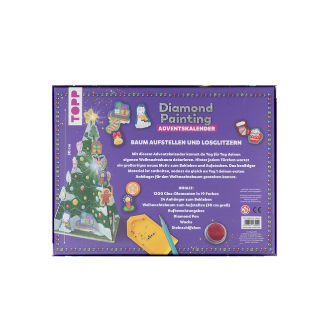 TOPP - Adventskalender - Diamond Painting
