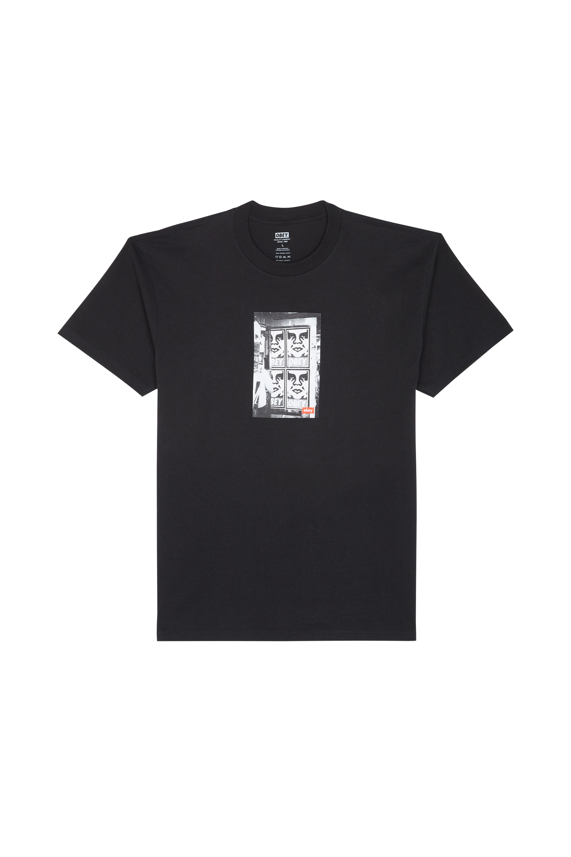OBEY T-shirt OBEY ICON PHOTO Noir