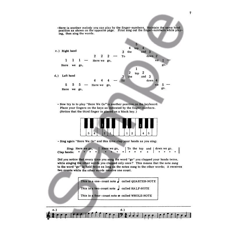 Yorktown Music Press - The Joy of First-Year Piano (With CD)