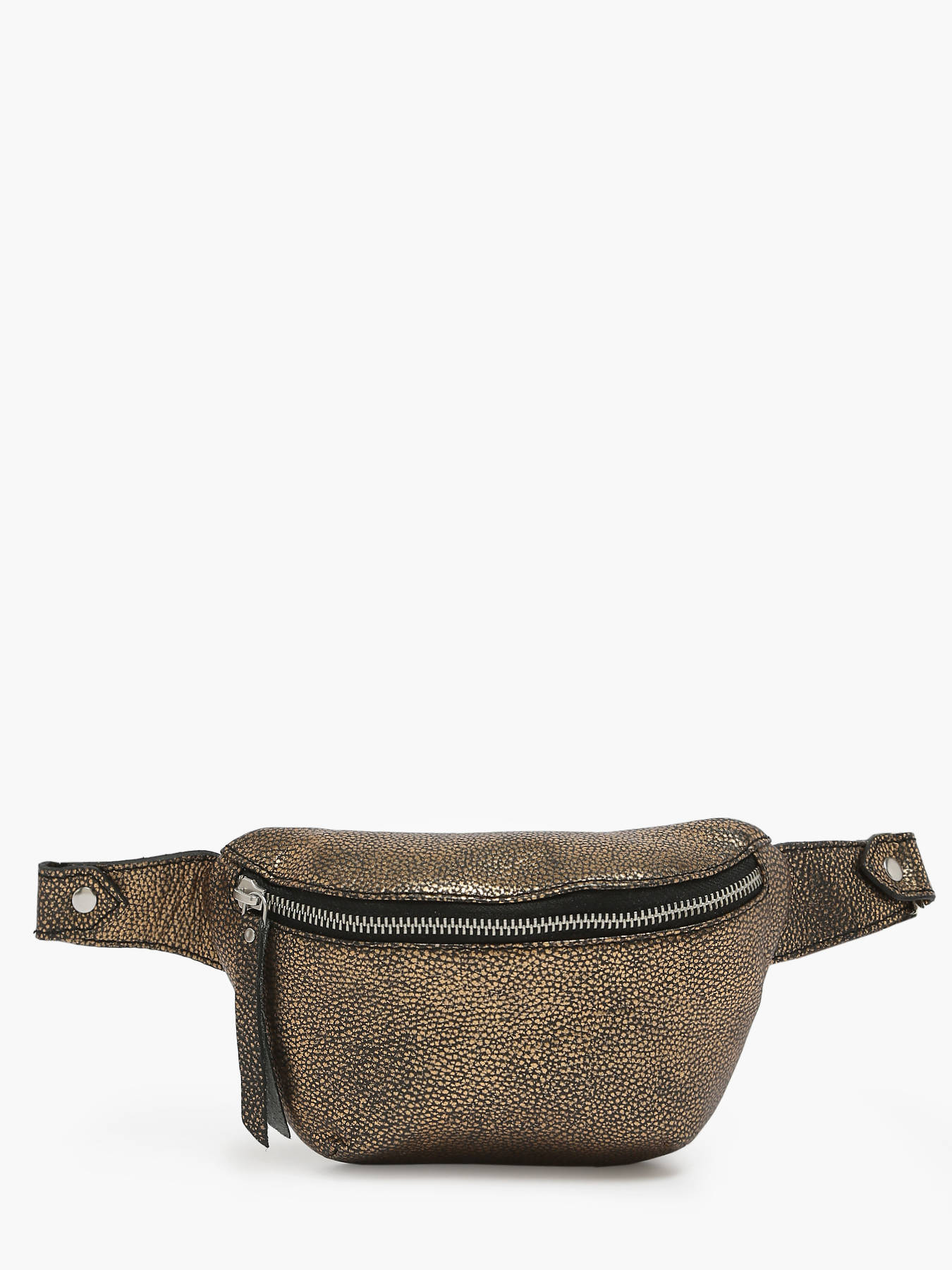Sac banane XS Granite cuir PAUL MARIUS