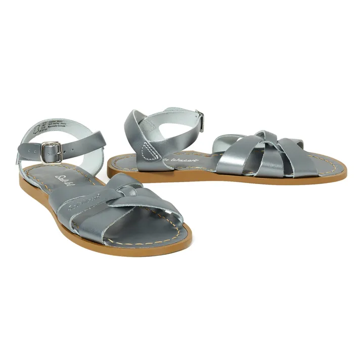 Salt-Water Sandales Cuir Waterproof Original | Acier