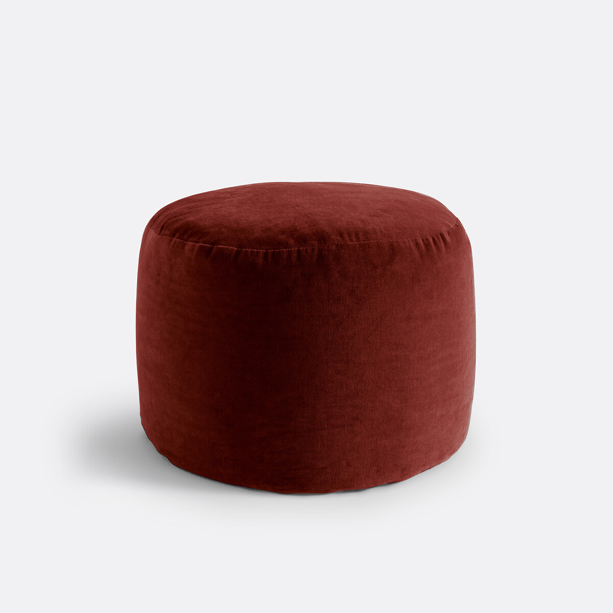 LA REDOUTE INTERIEURS<br>Puff de veludo
