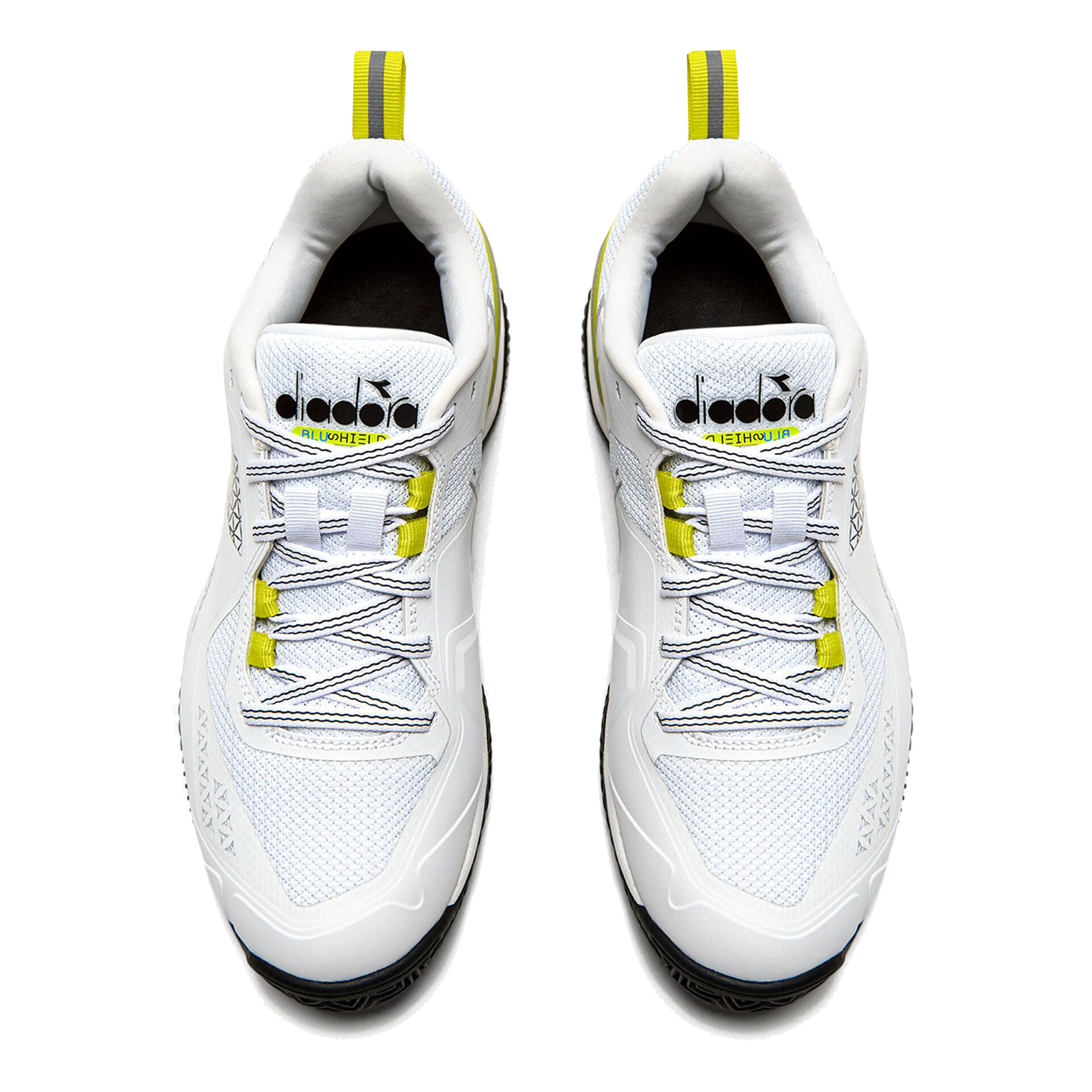 Diadora Blushield Torneo 2 Chaussure Terre Battue Femmes - Blanc , Bleu Foncé