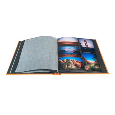 Exacompta Milano - Album photos 29 x 32 cm - 60 pages - orange