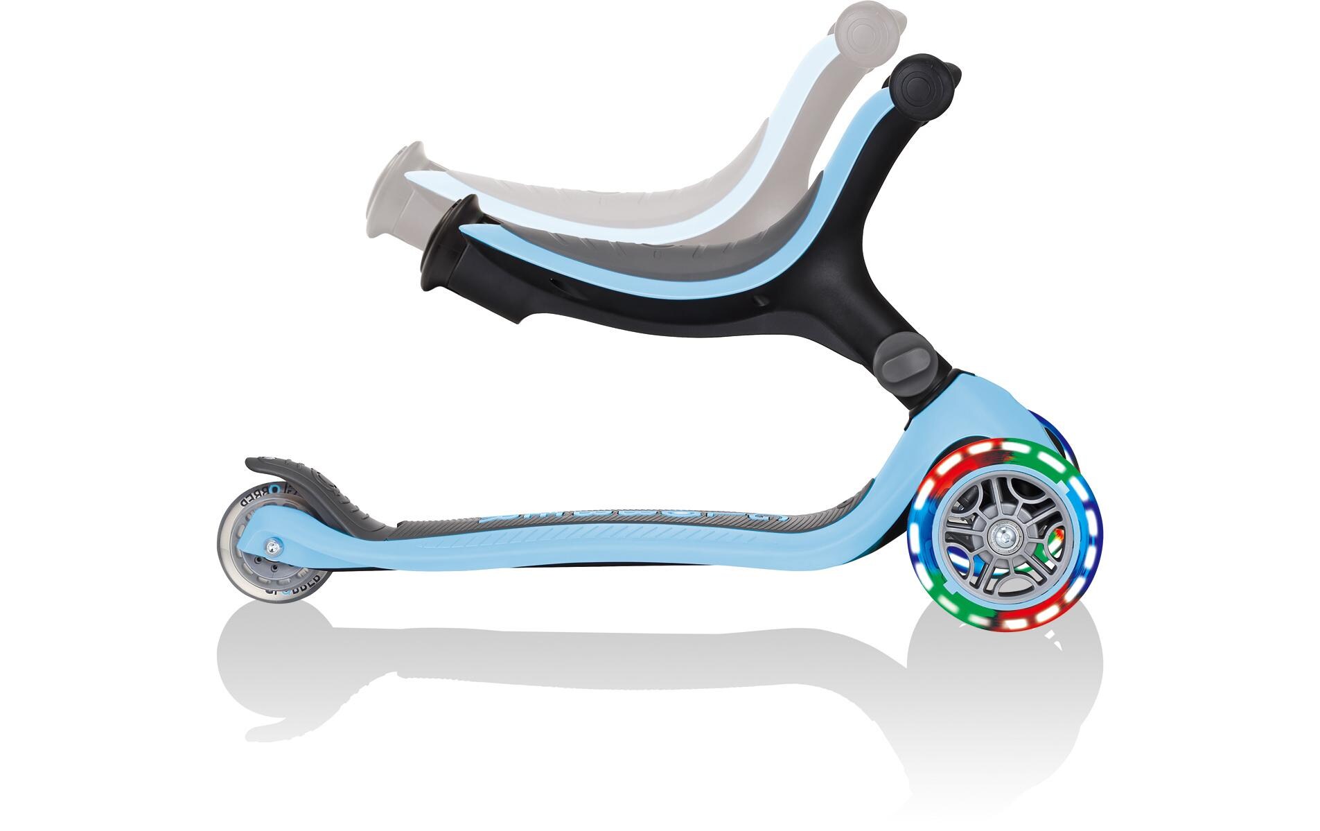 Scooter GO UP Foldable Plus Lights, Pastel Blau<br>Scooter