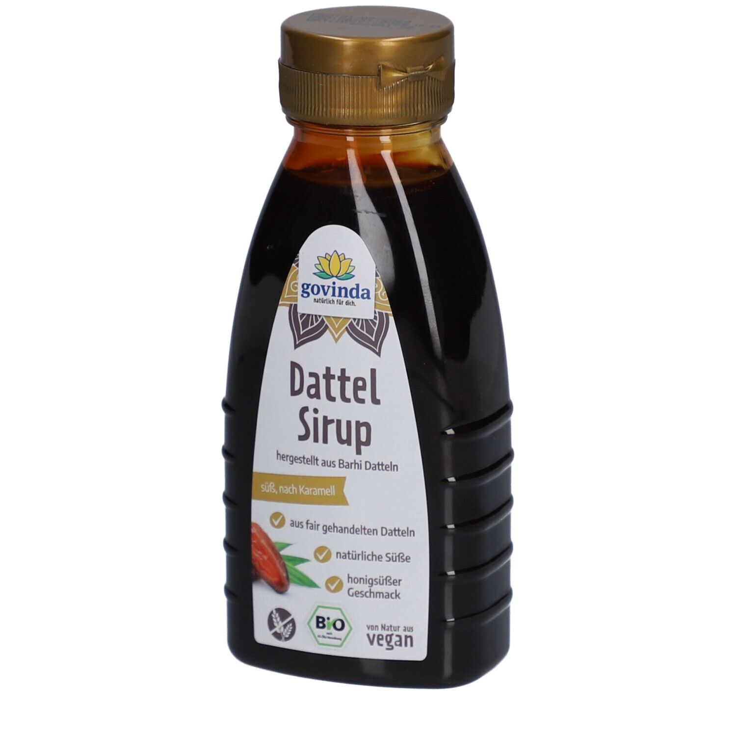 Govinda Dattelsirup aus Barhi-Datteln