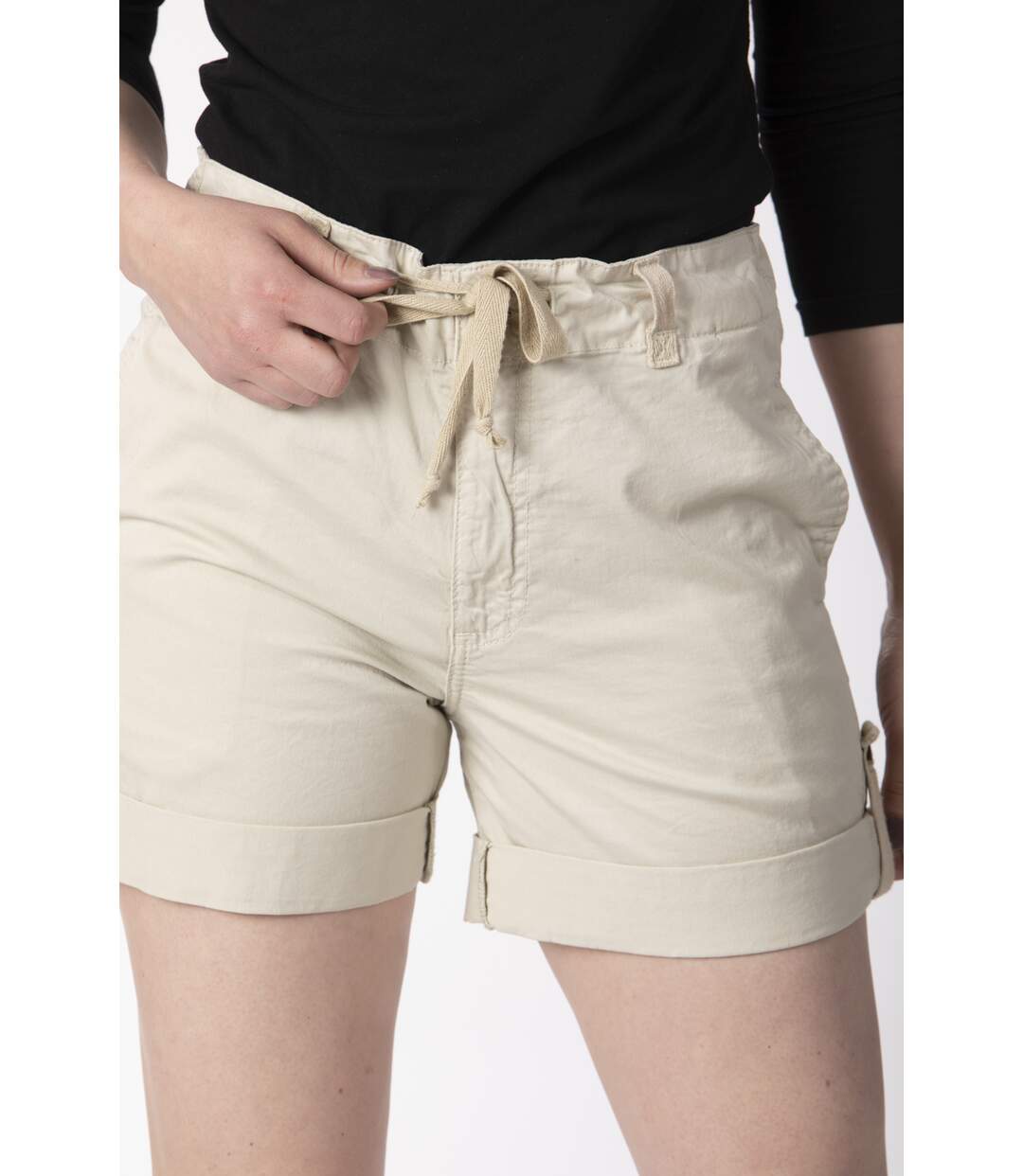 Bermuda coupe confort coton EDVIGE VERT