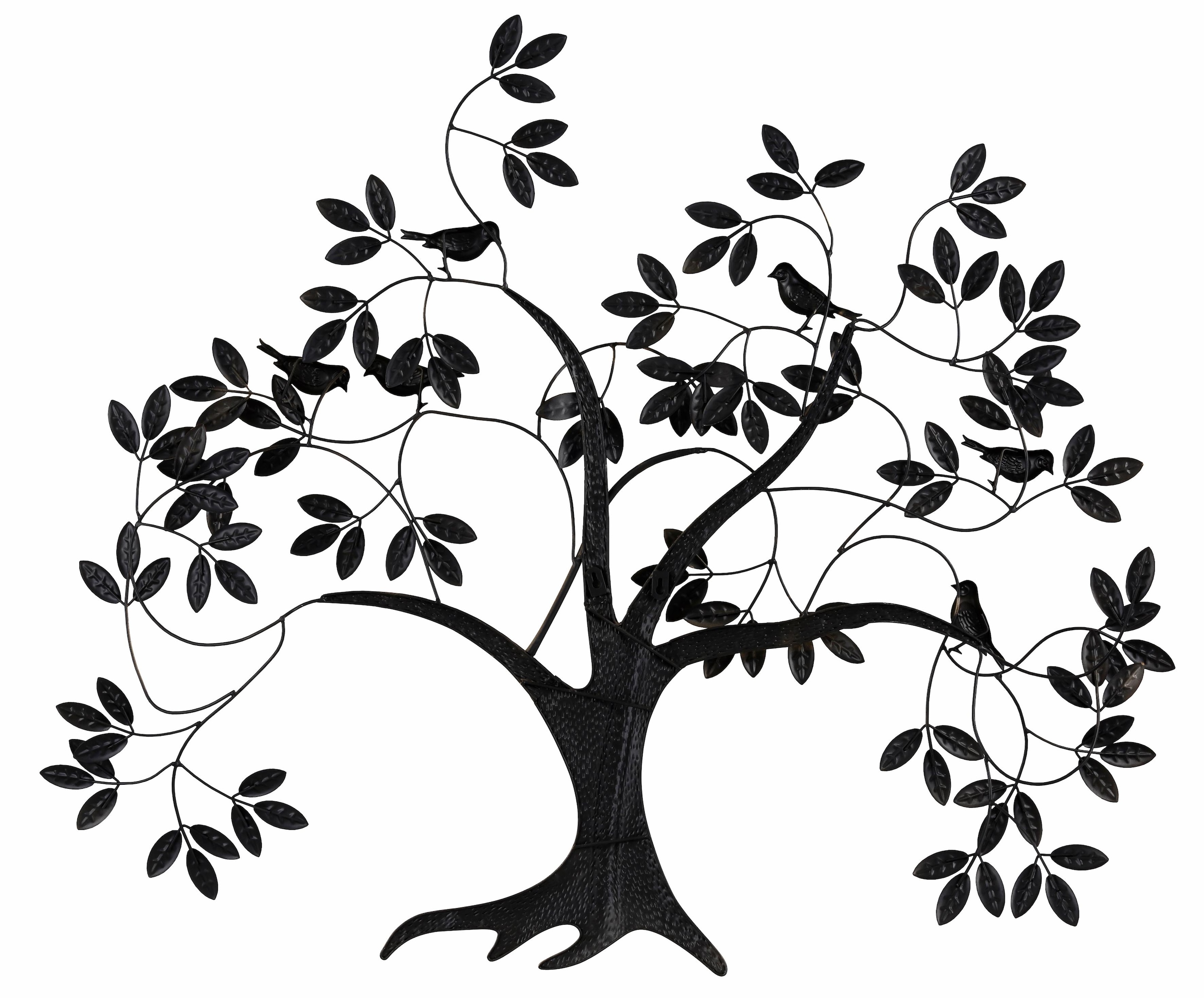 Home affaire Wanddekoobjekt »Baum« Wanddeko, Wanddekoration, aus Metall, Wohnzimmer