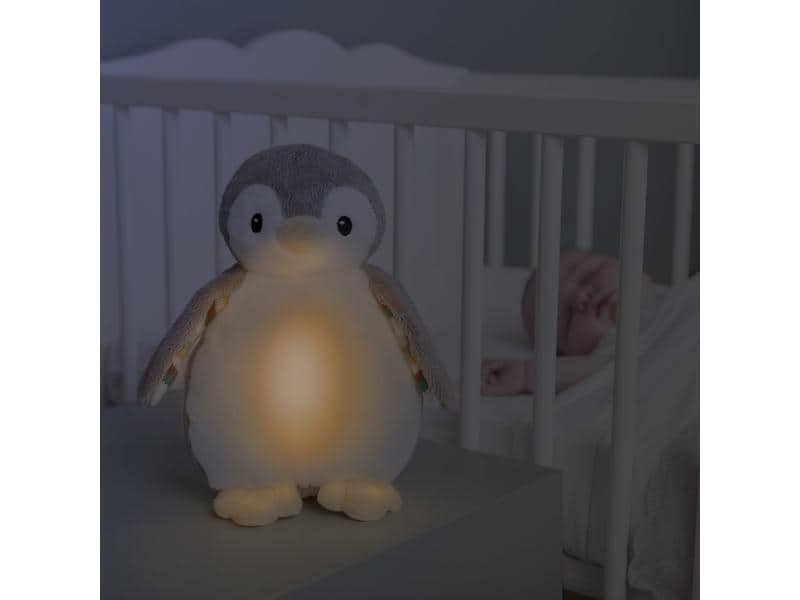 ZaZu Einschlafhilfe Phoebe Pinguin Babyschlafhilfe mit Sprachaufnahme und Nachtlicht