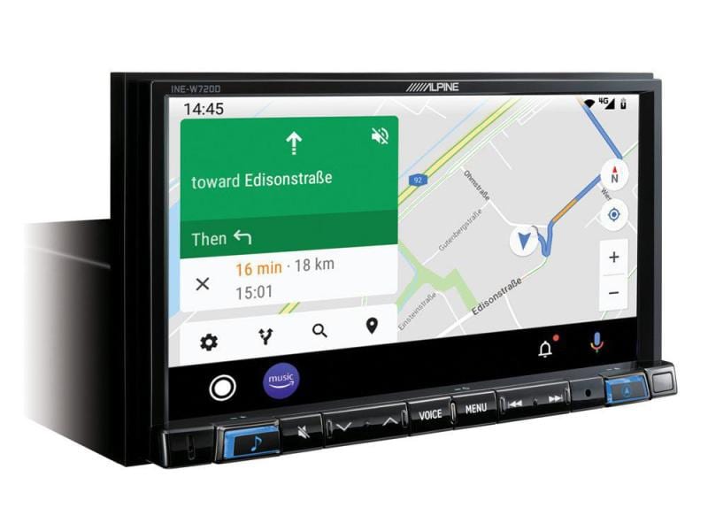 Alpine Autoradio INE-W720D 2 DIN Autoradio mit DAB/DAB -Tuner