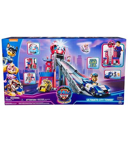 Paw Patrol Spielset m. Licht/Ton - 91 cm - Film 2 - Ultimate Cit