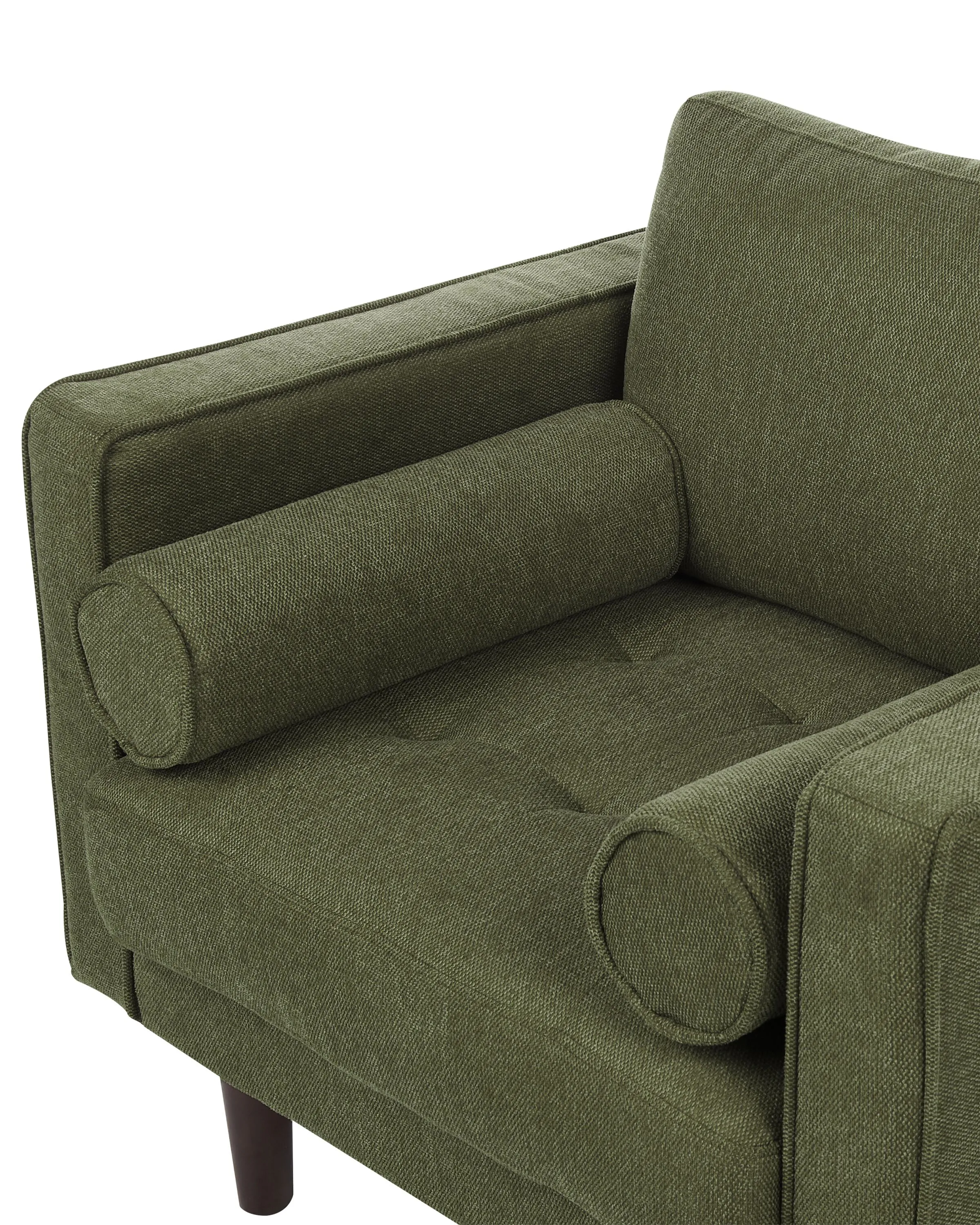 Fauteuil NURMO Stof Donkergroen