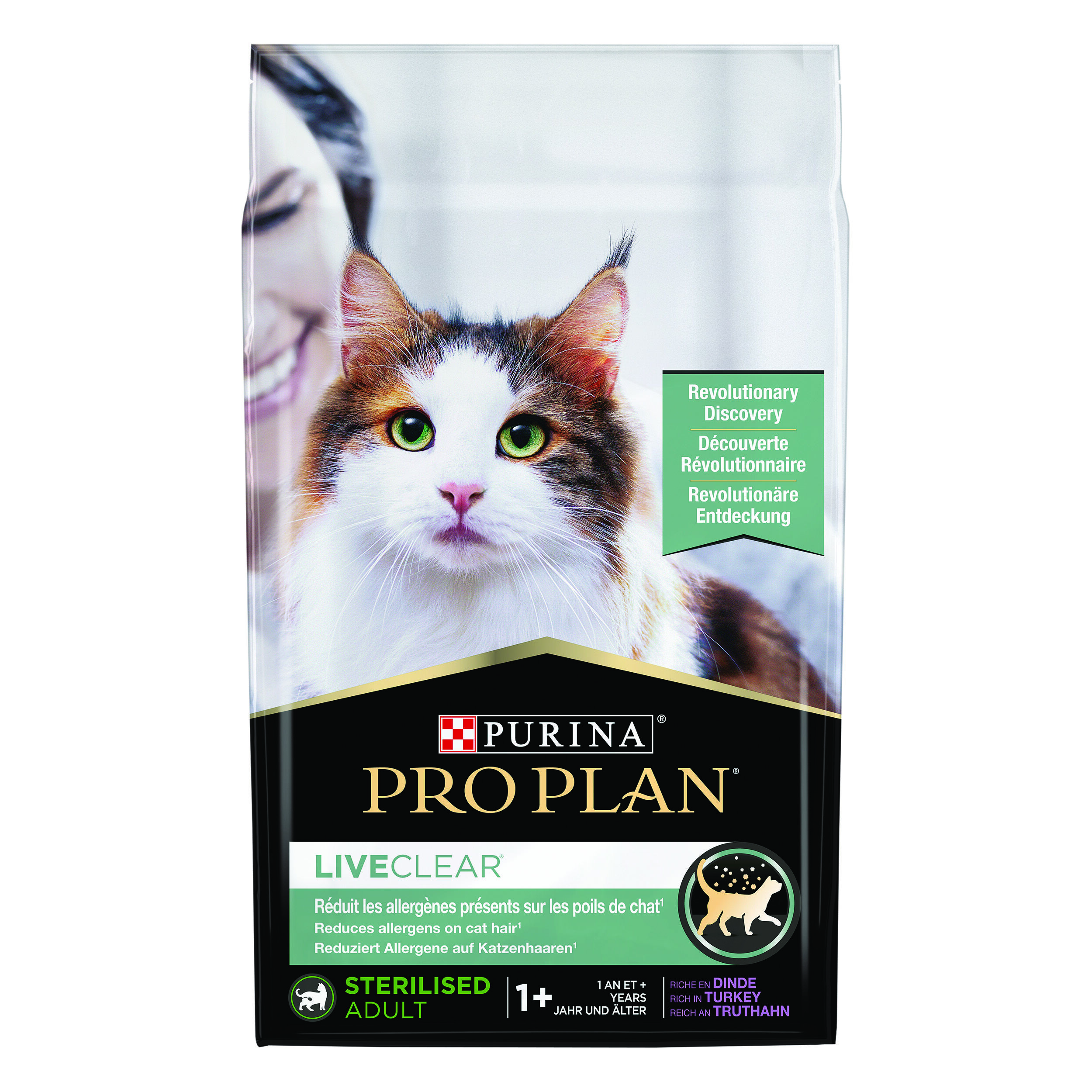 Pro Plan LiveClear Sterilised Adult - Kattenvoer - 7 Kilogram - kalkoen
