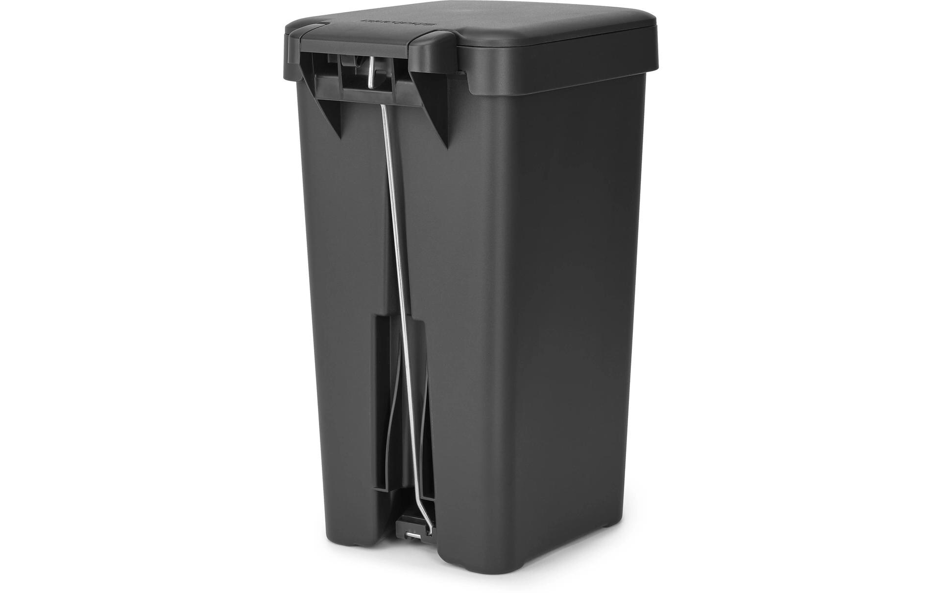 Recyclingbehälter StepUp 10 l, DunkelgrauTreteimer für Recycling Materialien